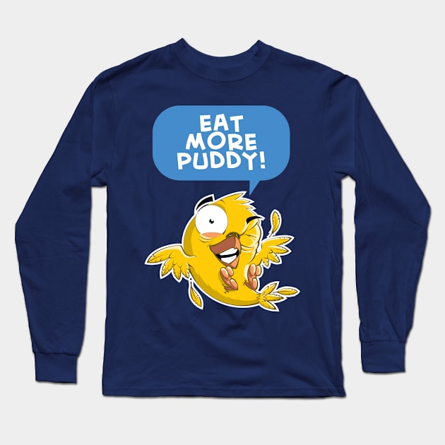 PuddyTweet Long Sleeve T-Shirt by hoopaman